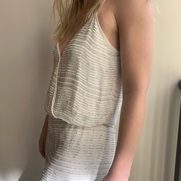 PARKER Beaded White Romper - Picture 2 of 4